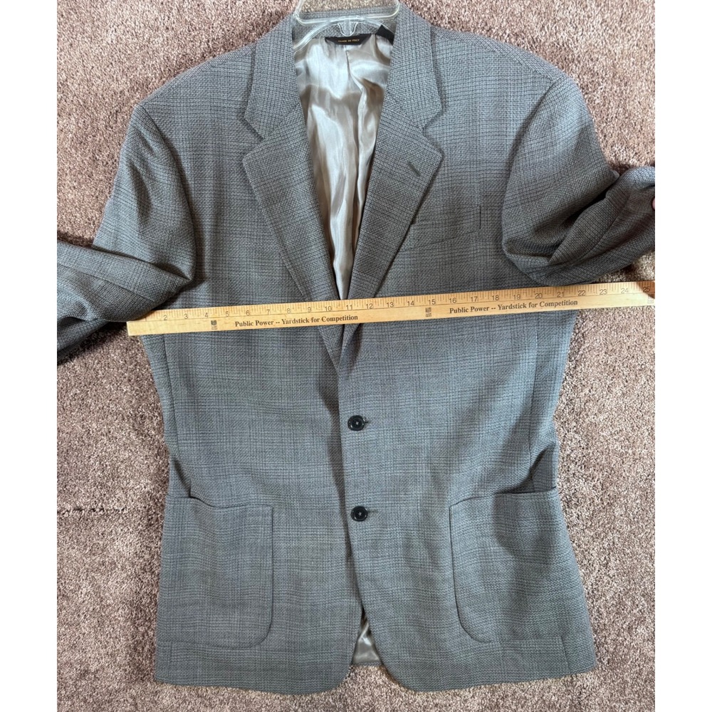 Donna Karan Signature 41R Wool Blend Blazer Jacket Made in Italy Excellent! - Picture 8 of 13